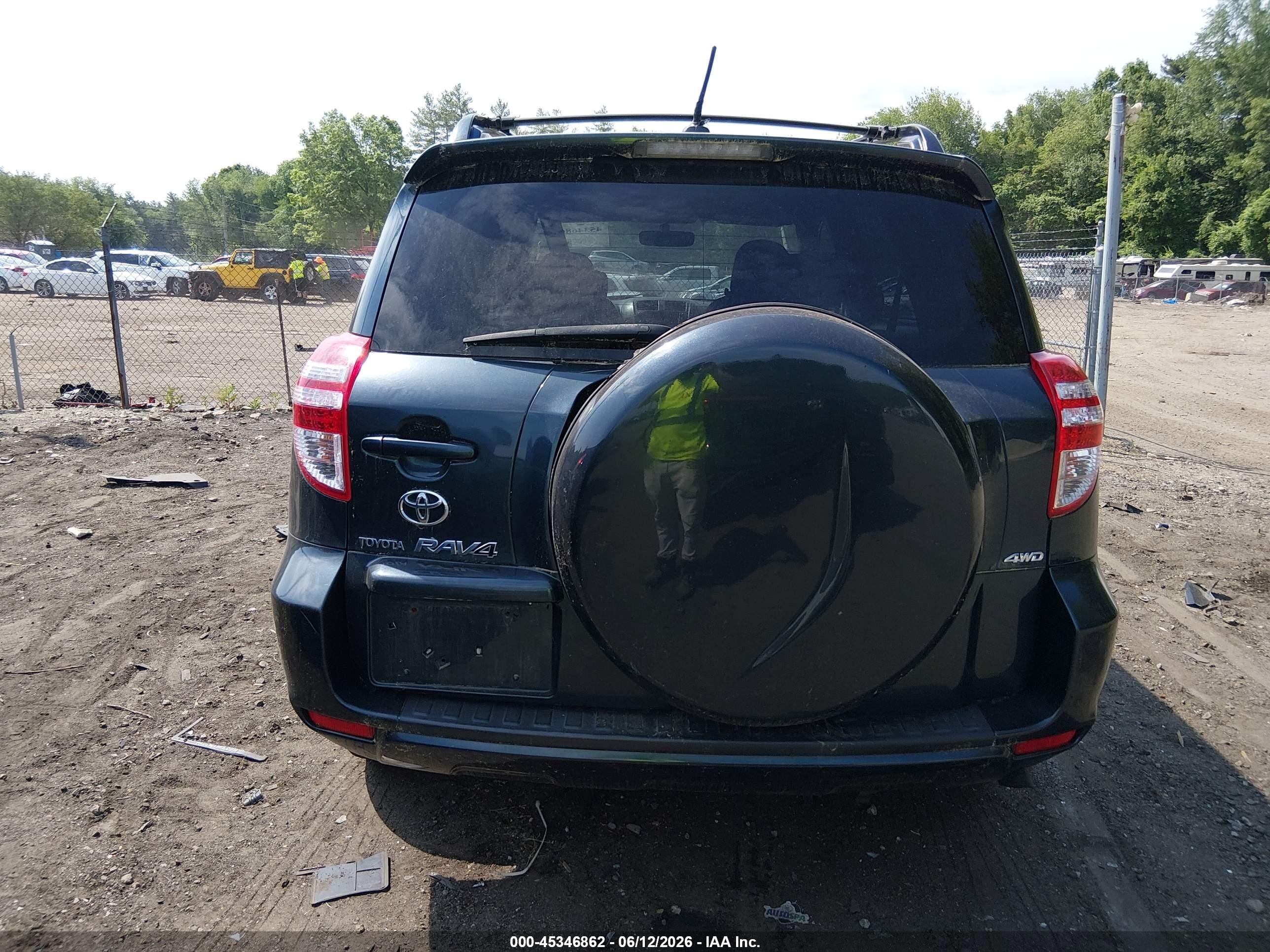 2010 Toyota Rav4   Blue vin: JTMBF4DV4AD022968