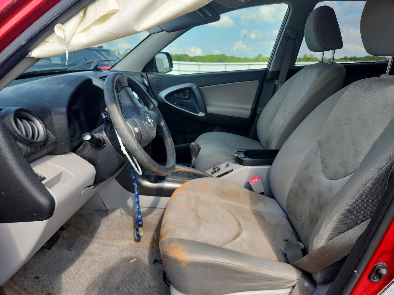 2010 Toyota Rav4 Base Red vin: JTMBF4DV4AD026017