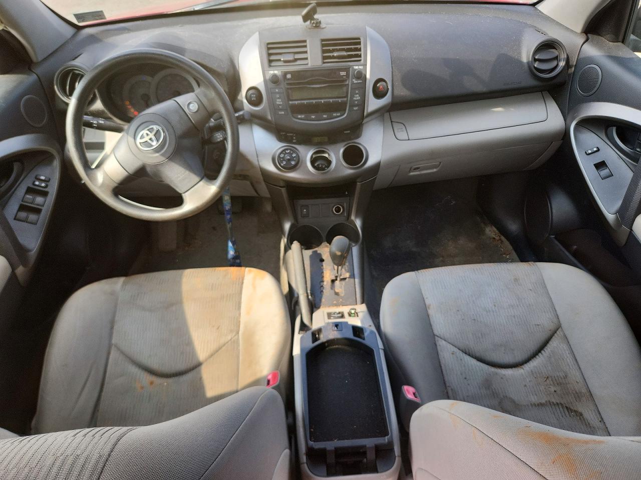 2010 Toyota Rav4 Base Red vin: JTMBF4DV4AD026017