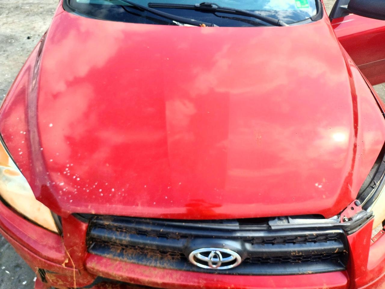 2010 Toyota Rav4 Base Red vin: JTMBF4DV4AD026017