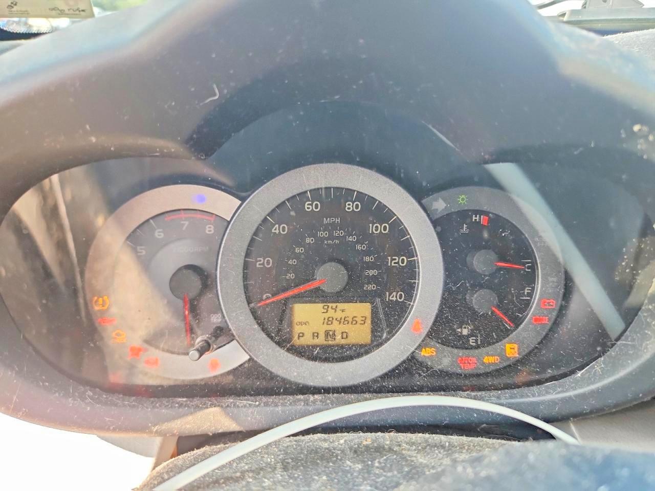 2010 Toyota Rav4 Base Red vin: JTMBF4DV4AD026017