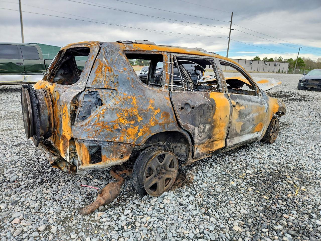 2010 Toyota Rav4 Base Burn vin: JTMBF4DV4AD027278