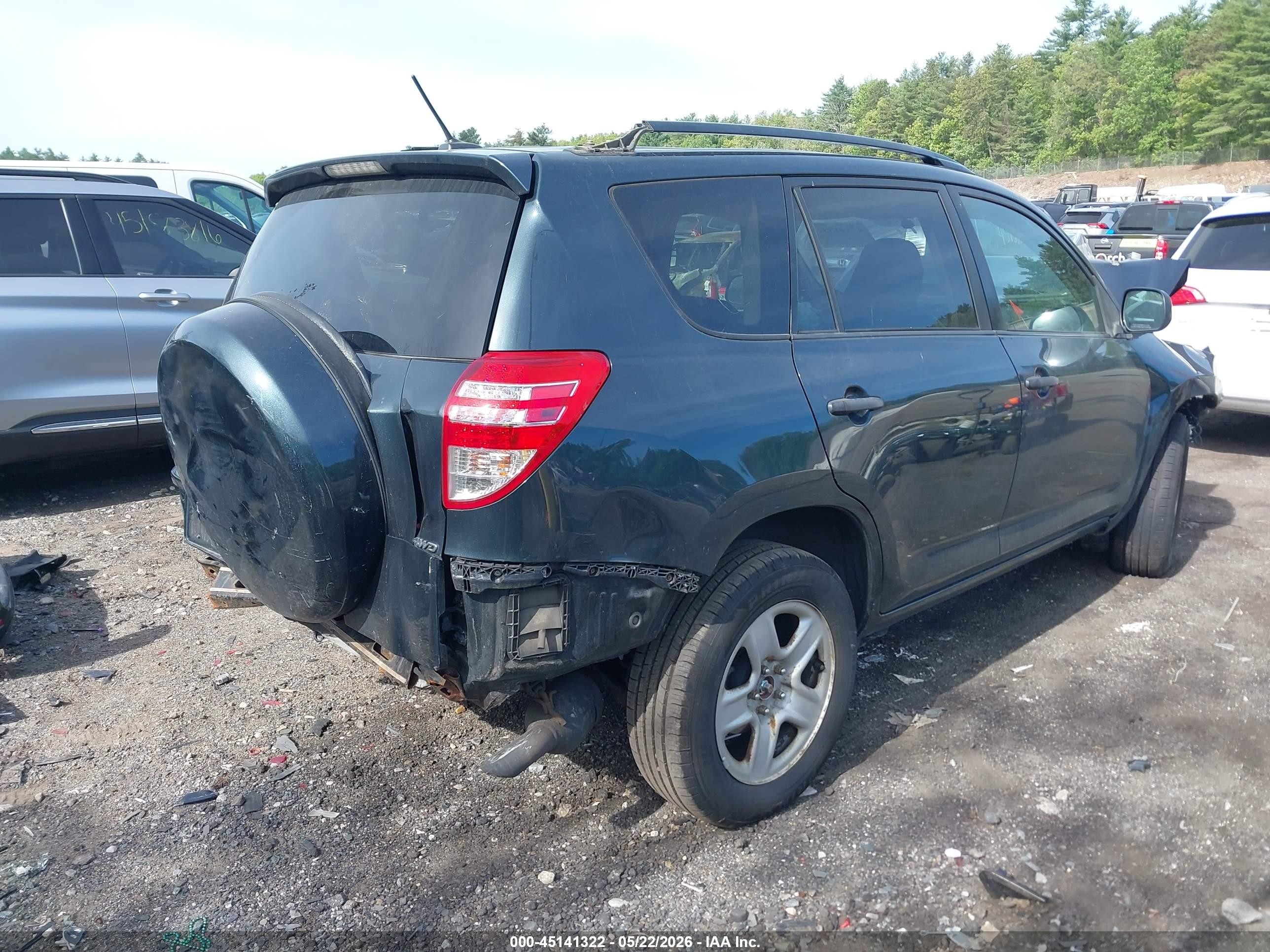 2010 Toyota Rav4   Black vin: JTMBF4DV4AD032075