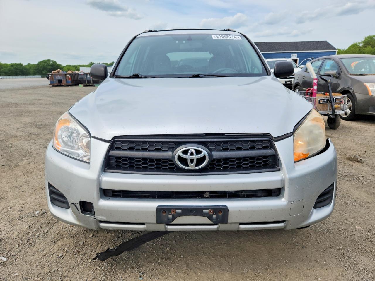 2010 Toyota Rav4 Base Silver vin: JTMBF4DV4AD034053