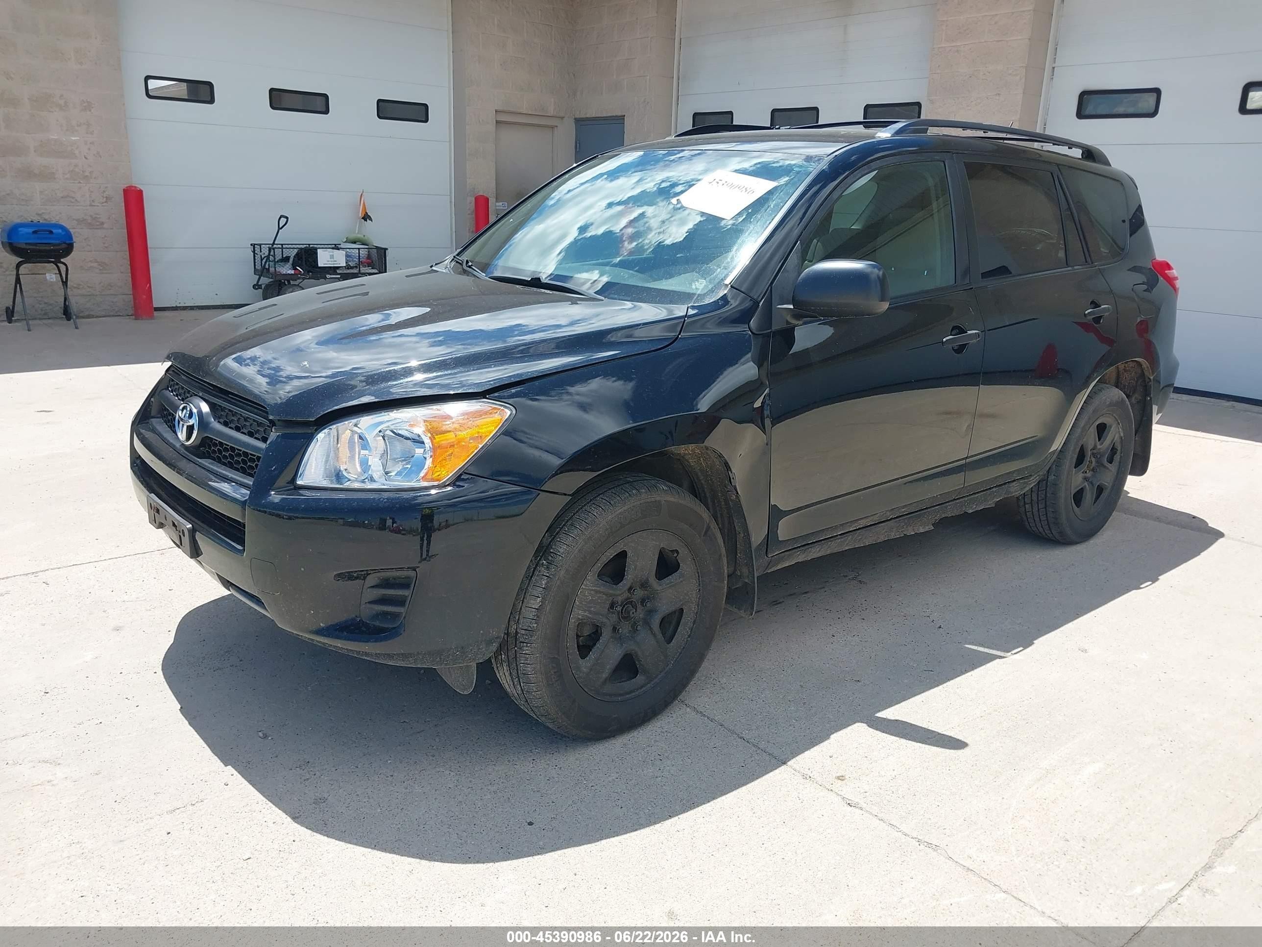 2010 Toyota Rav4   Black vin: JTMBF4DV4AD035140