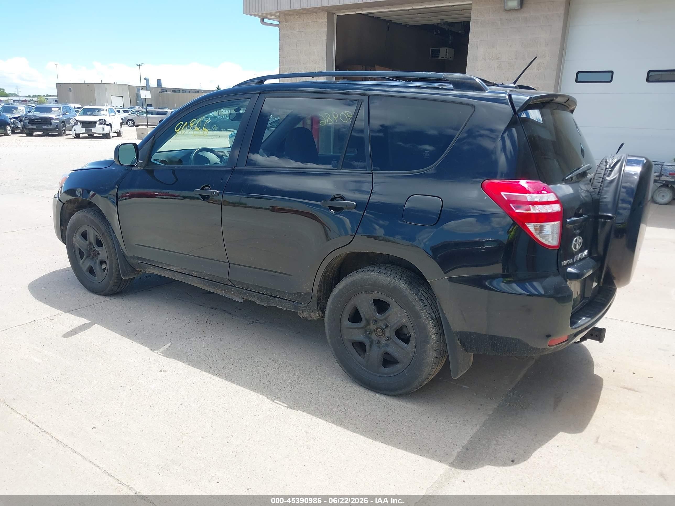2010 Toyota Rav4   Black vin: JTMBF4DV4AD035140
