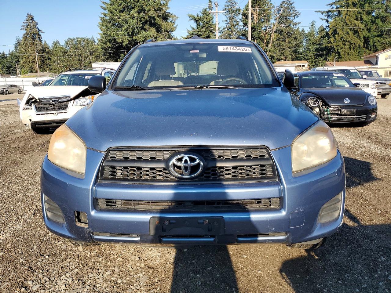 2011 Toyota Rav4 Base Blue vin: JTMBF4DV4B5037885