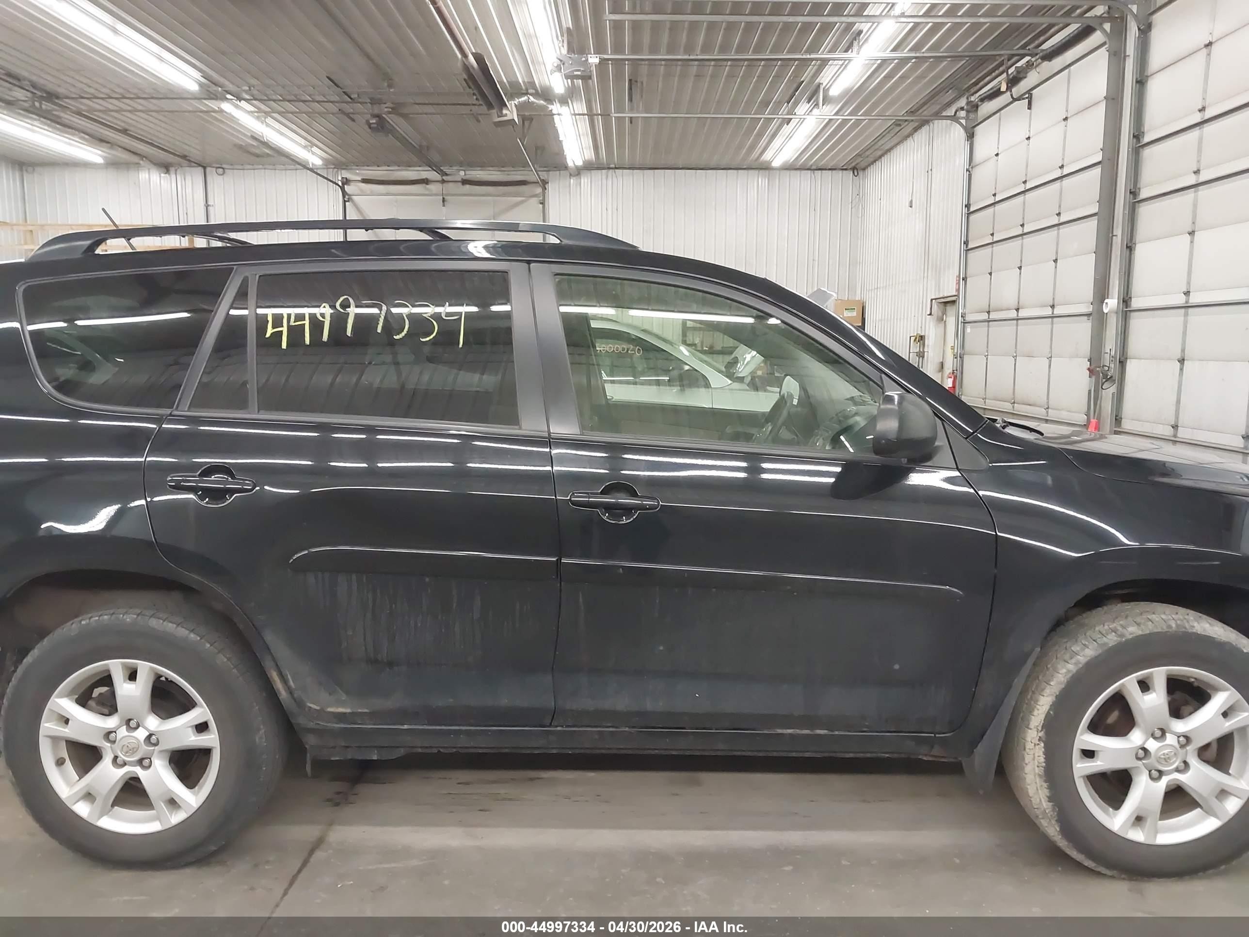 2012 Toyota Rav4   Black vin: JTMBF4DV4C5052811
