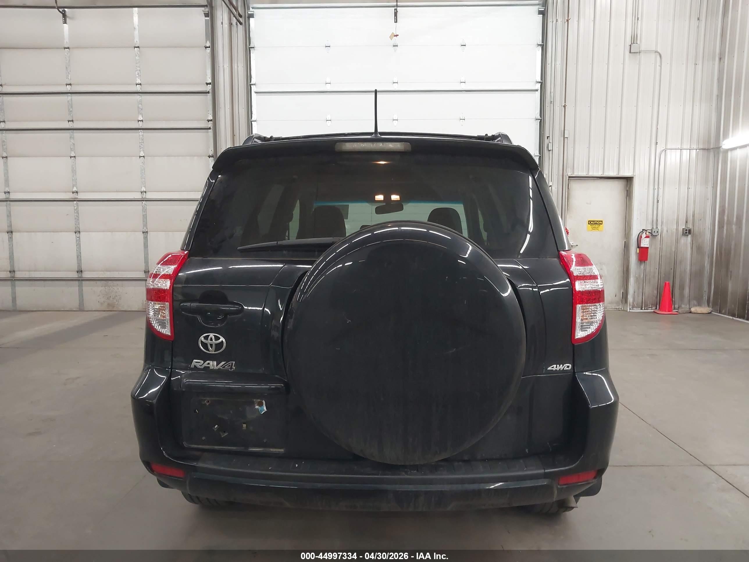 2012 Toyota Rav4   Black vin: JTMBF4DV4C5052811