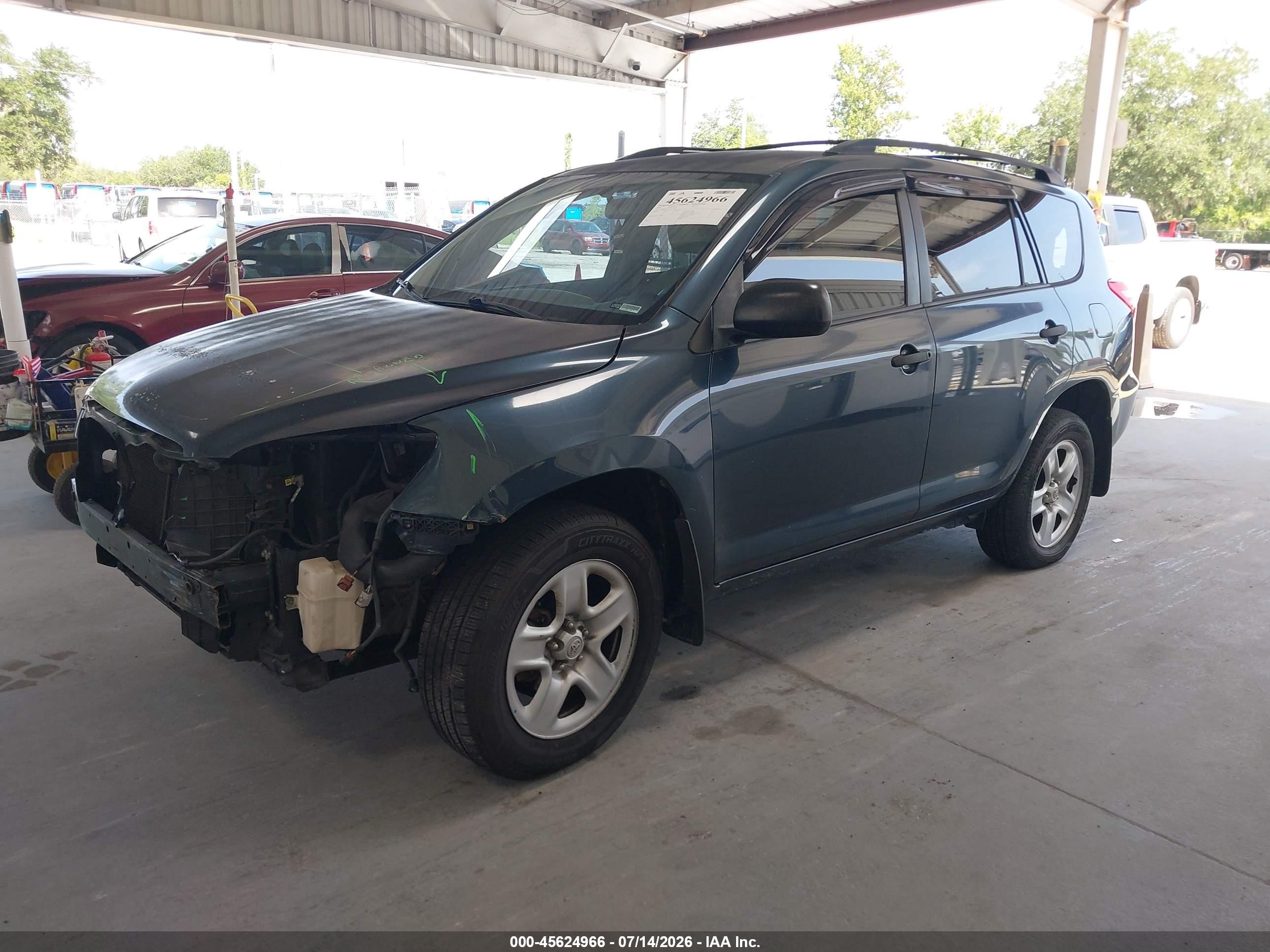 2010 Toyota Rav4 Blue vin: JTMBF4DV5A5023542