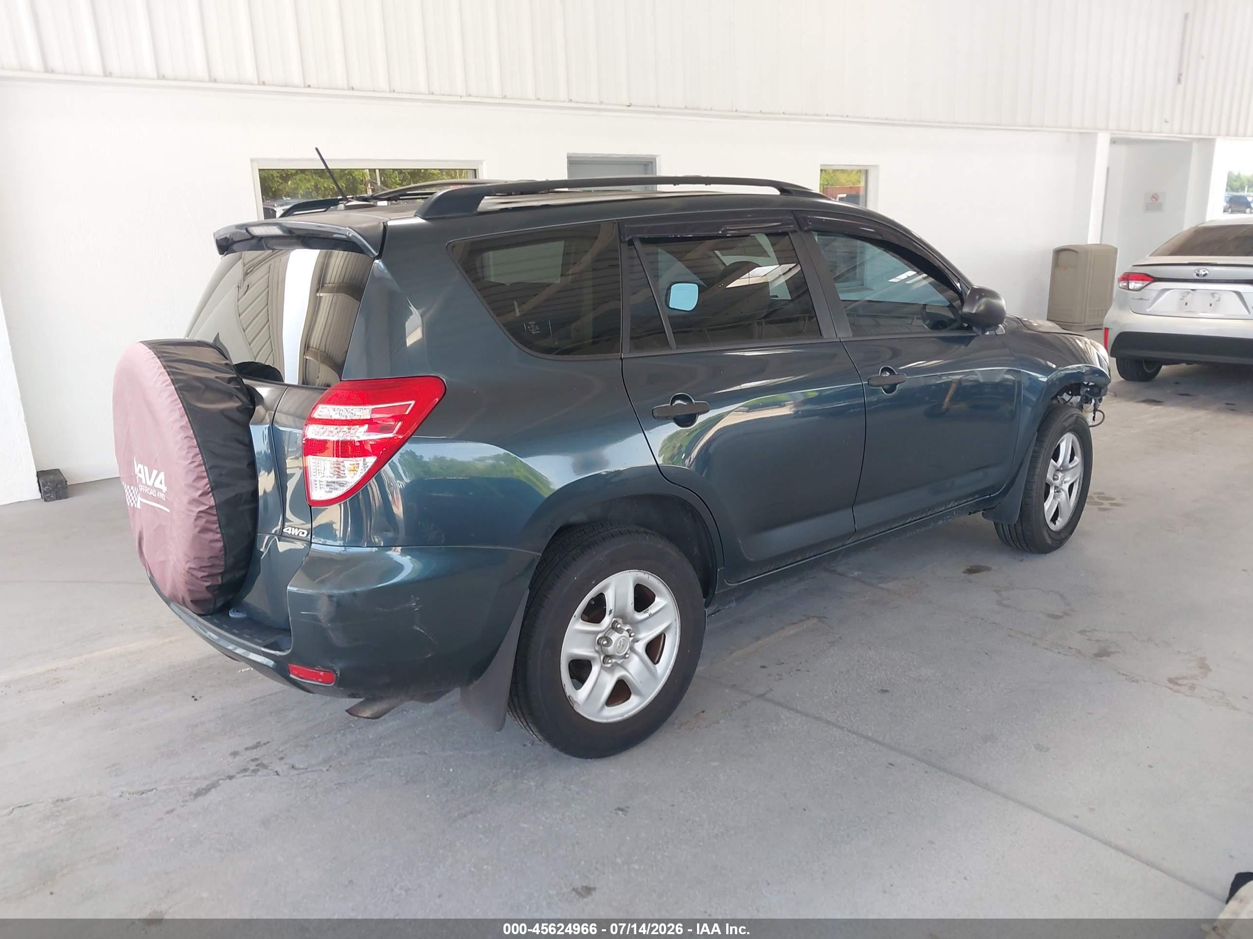 2010 Toyota Rav4 Blue vin: JTMBF4DV5A5023542