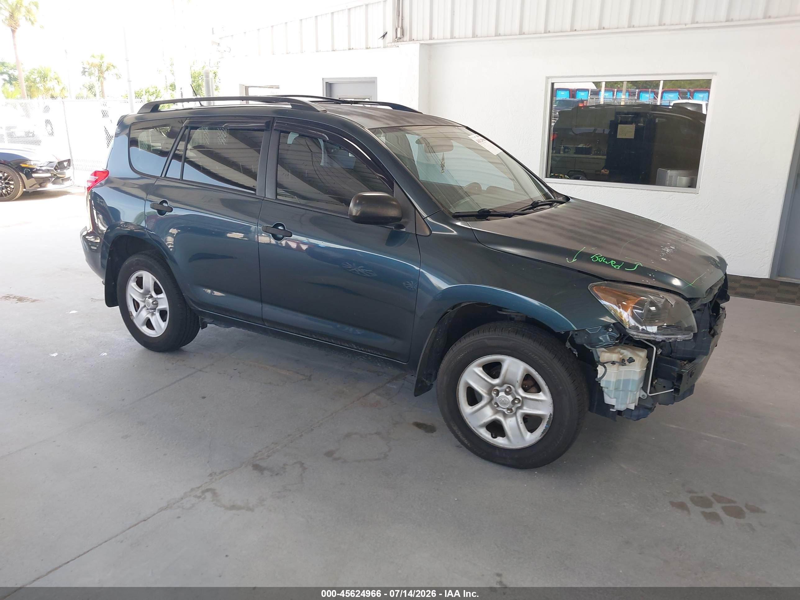 2010 Toyota Rav4 Blue vin: JTMBF4DV5A5023542