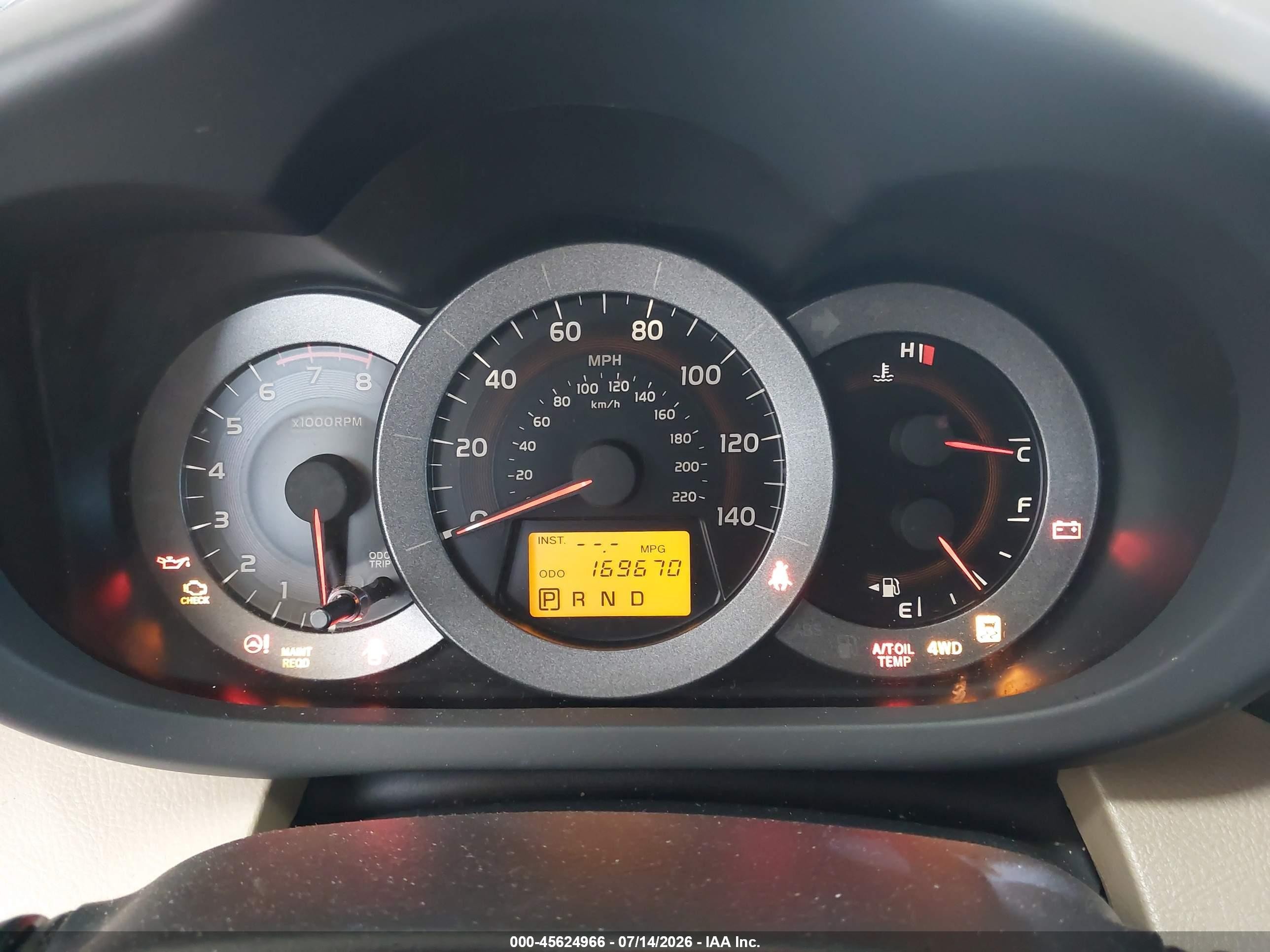 2010 Toyota Rav4 Blue vin: JTMBF4DV5A5023542