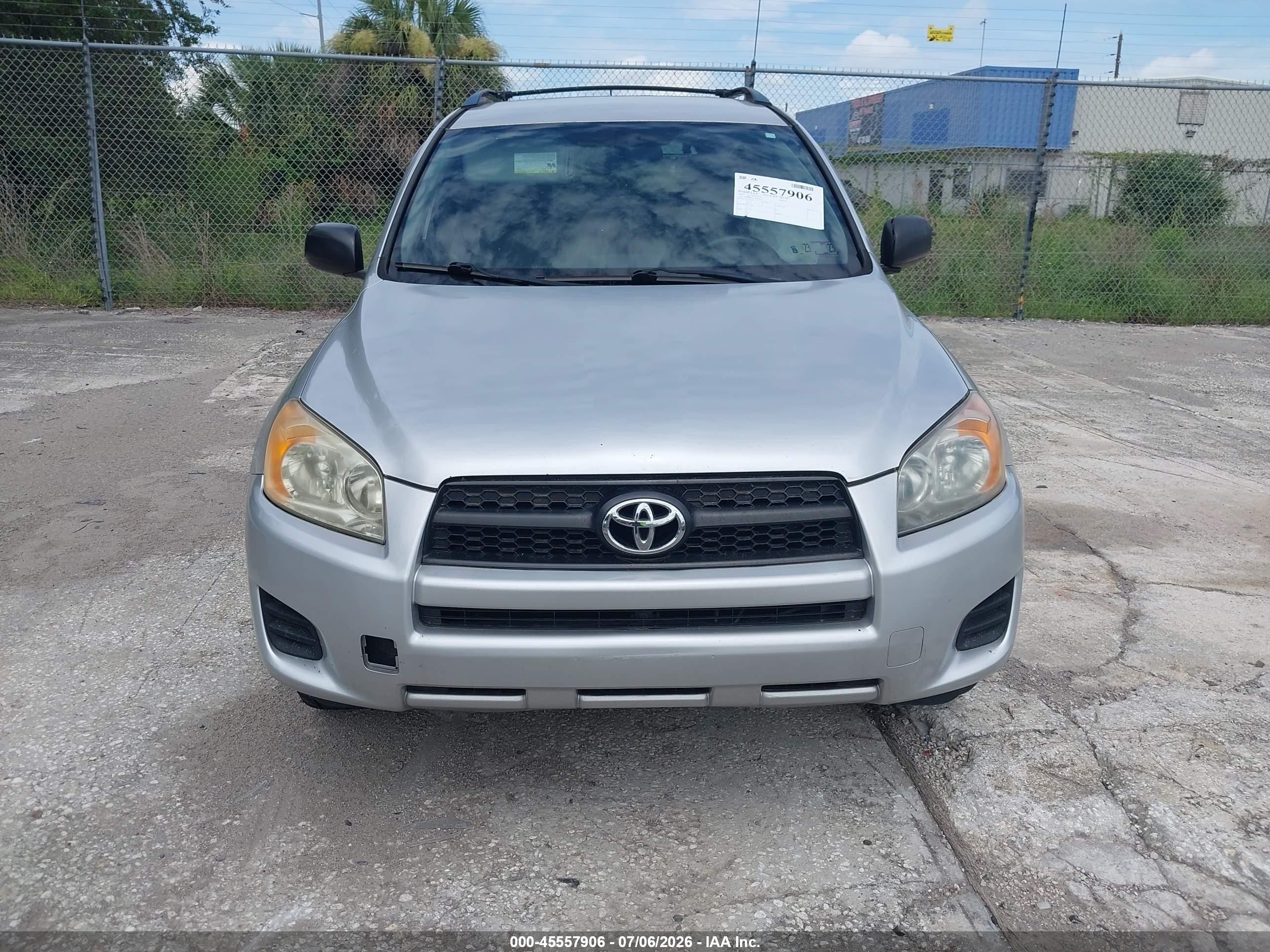 2010 Toyota Rav4   Silver vin: JTMBF4DV5A5024223