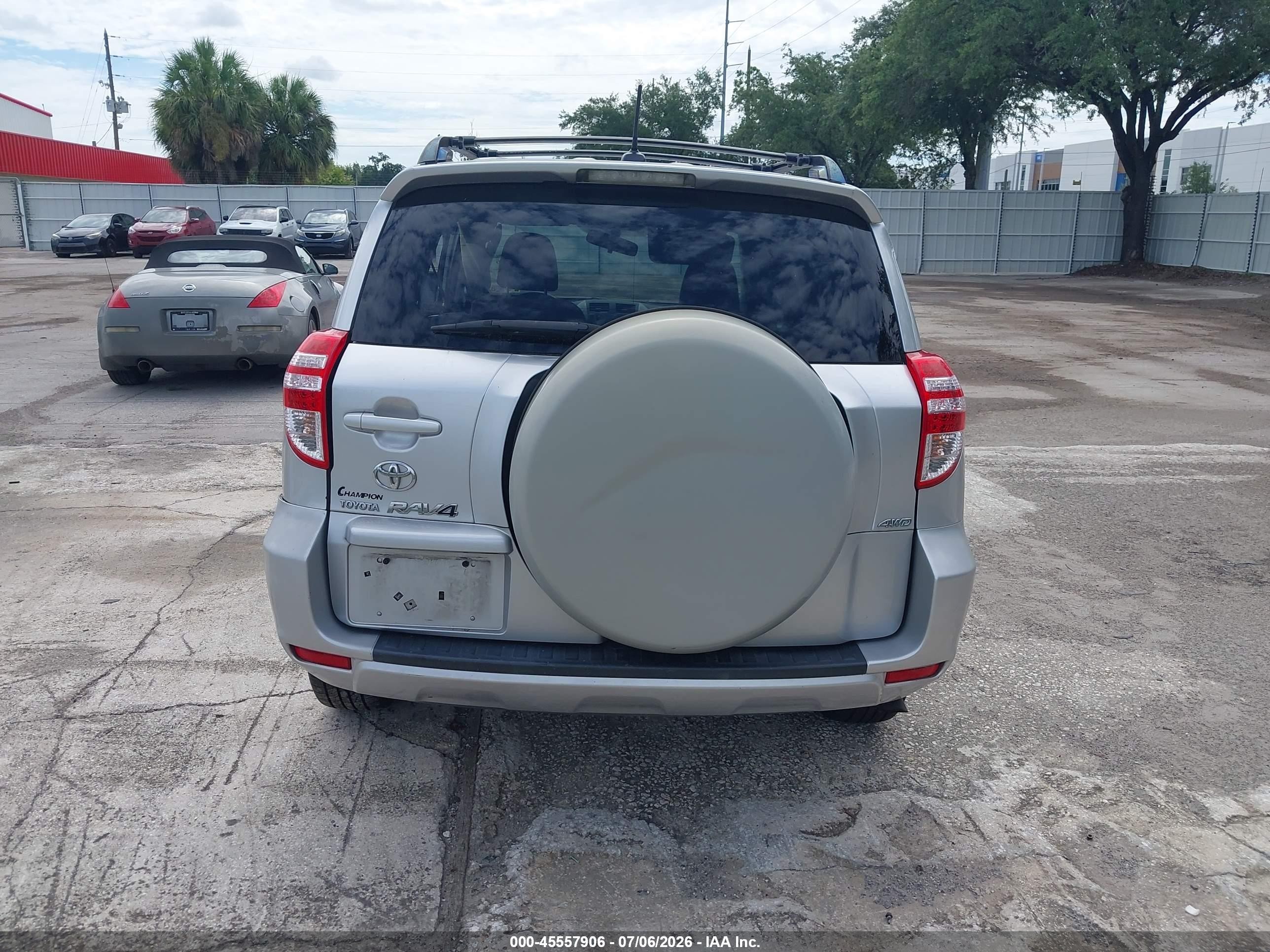 2010 Toyota Rav4   Silver vin: JTMBF4DV5A5024223