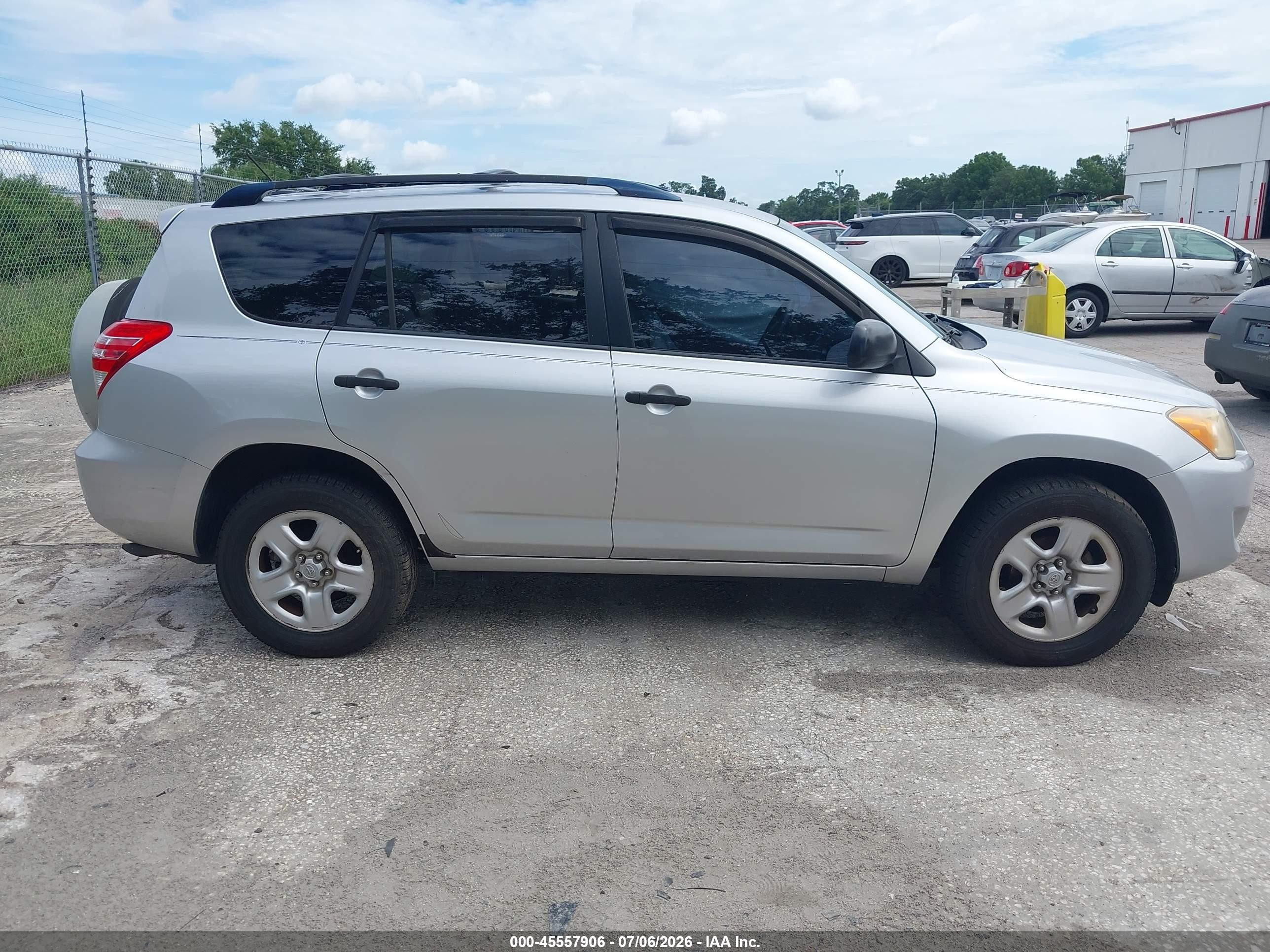 2010 Toyota Rav4   Silver vin: JTMBF4DV5A5024223
