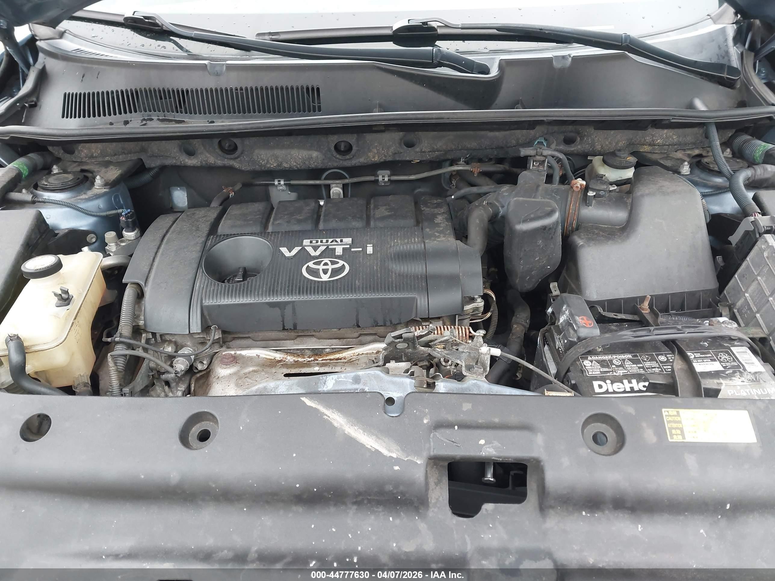 2010 Toyota Rav4   Синий vin: JTMBF4DV5A5024660