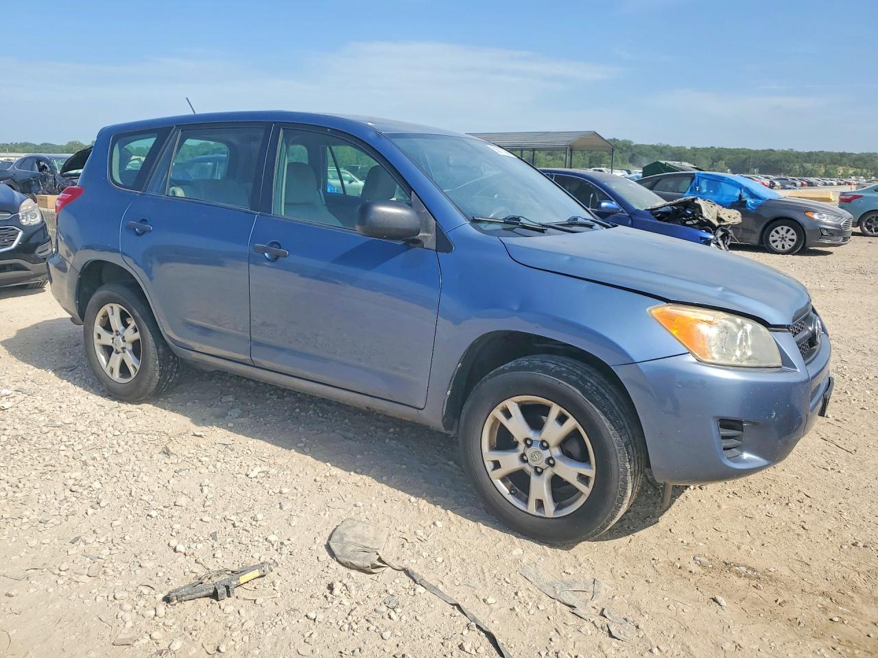 2010 Toyota Rav4 Base Blue vin: JTMBF4DV5AD028391
