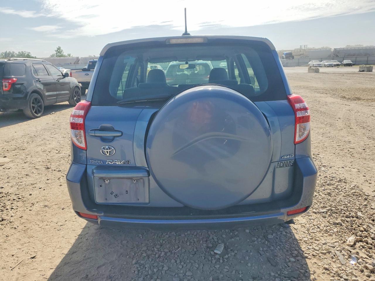 2010 Toyota Rav4 Base Blue vin: JTMBF4DV5AD028391