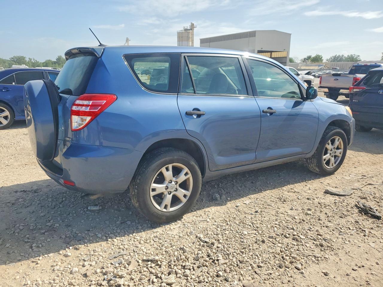2010 Toyota Rav4 Base Blue vin: JTMBF4DV5AD028391
