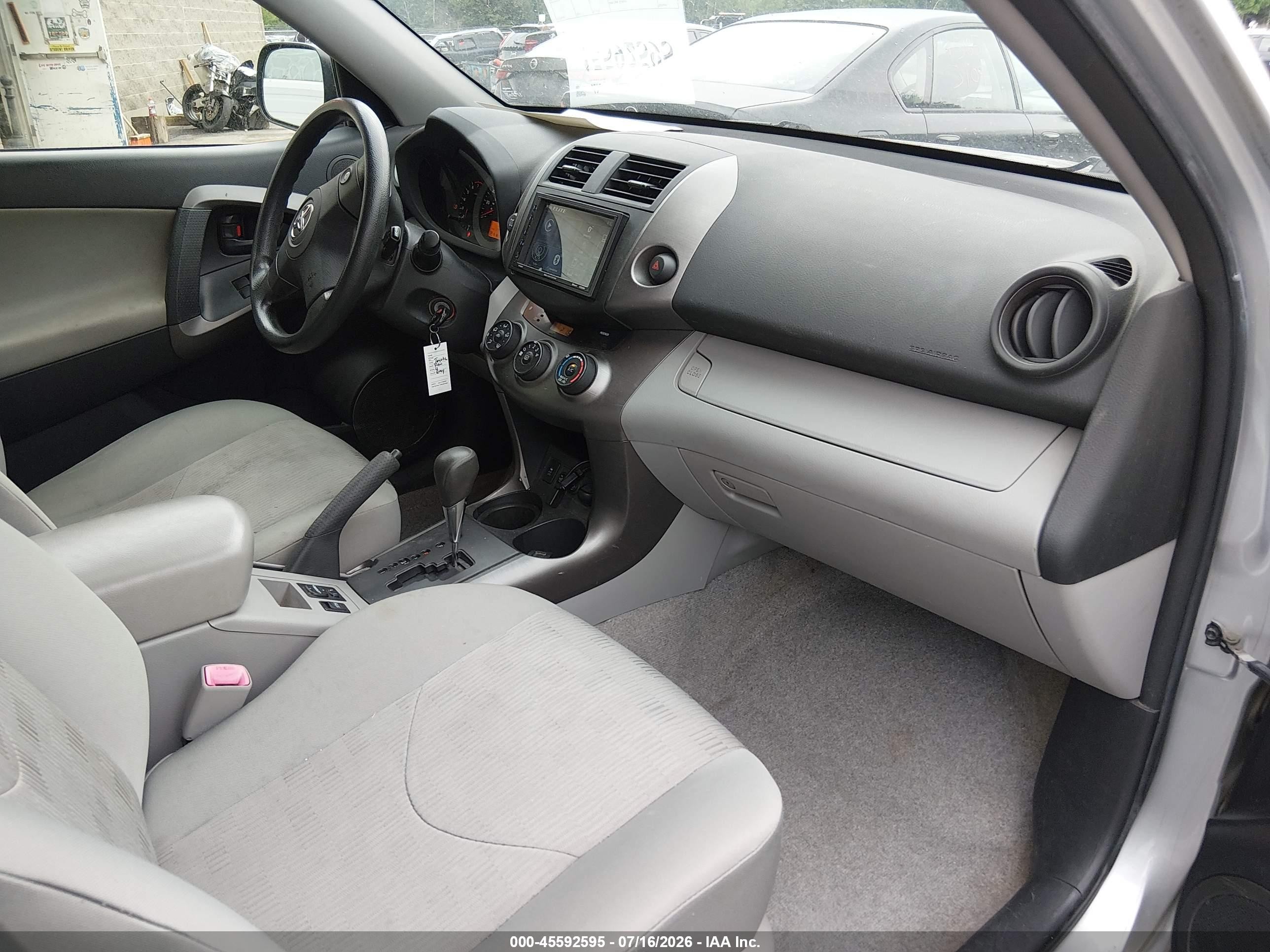 2010 Toyota Rav4   Silver vin: JTMBF4DV5AD029878