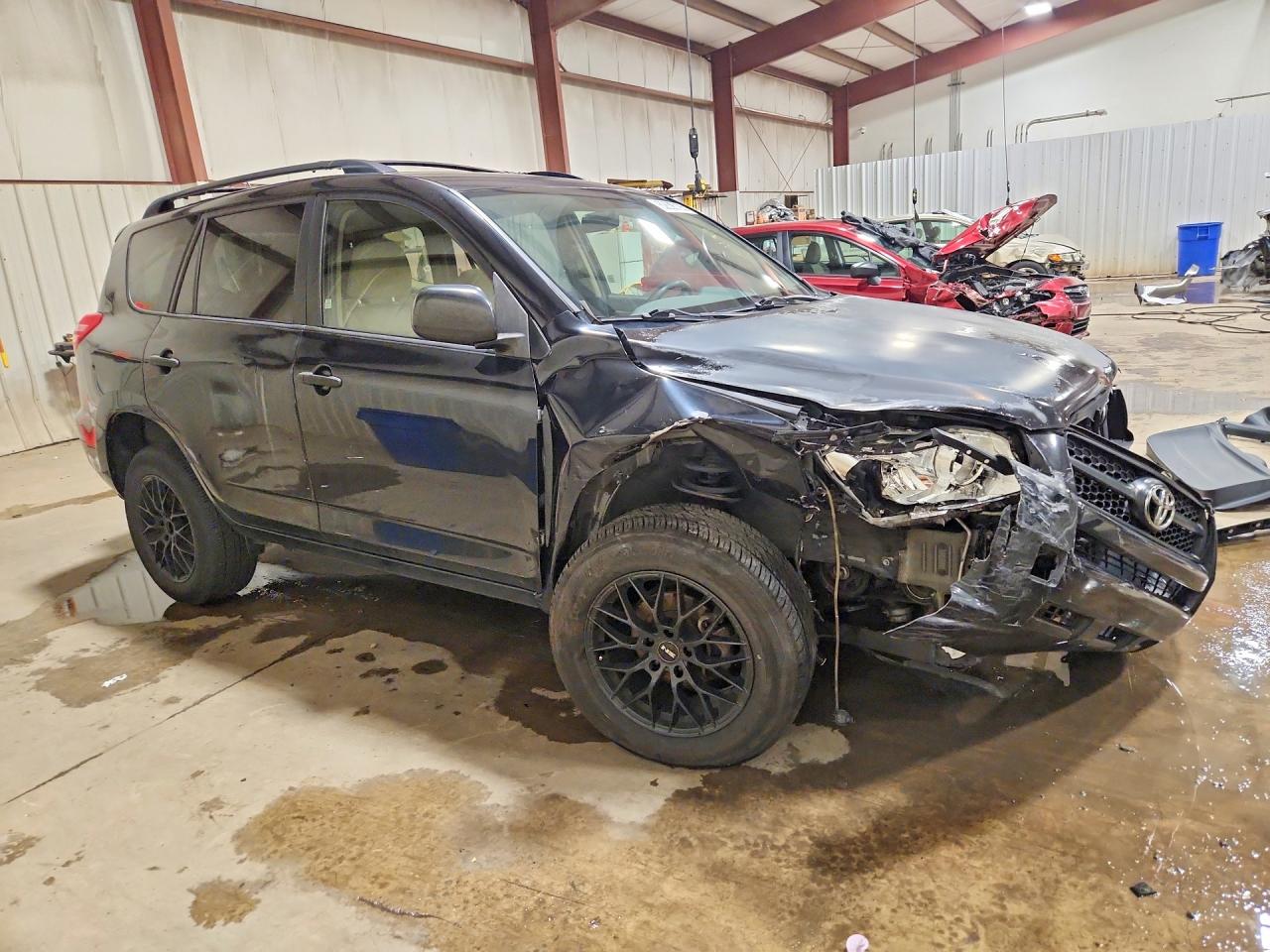 2010 Toyota Rav4 Base Black vin: JTMBF4DV5AD036667