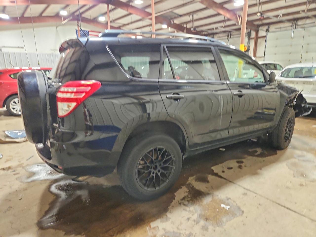 2010 Toyota Rav4 Base Black vin: JTMBF4DV5AD036667