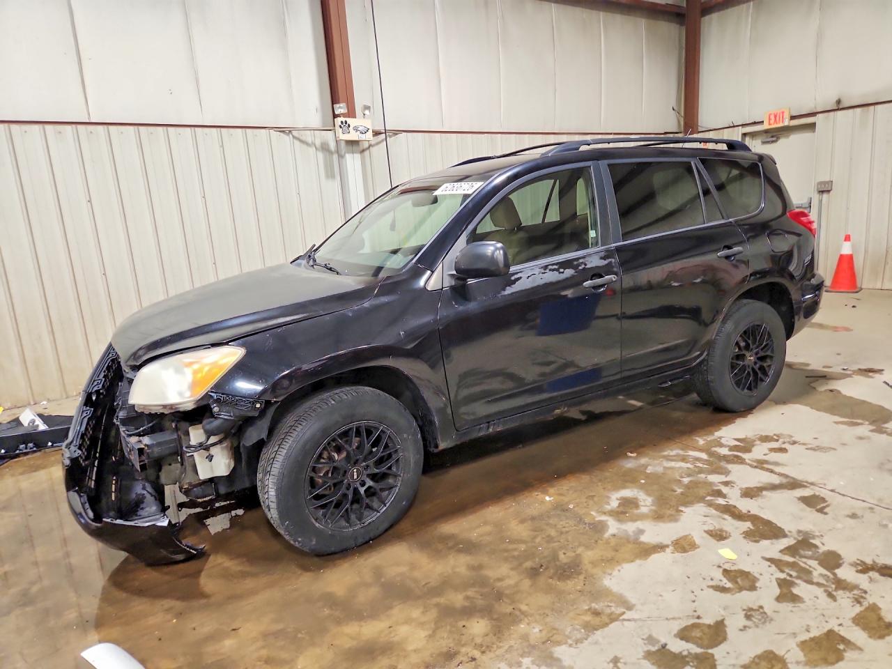 2010 Toyota Rav4 Base Black vin: JTMBF4DV5AD036667