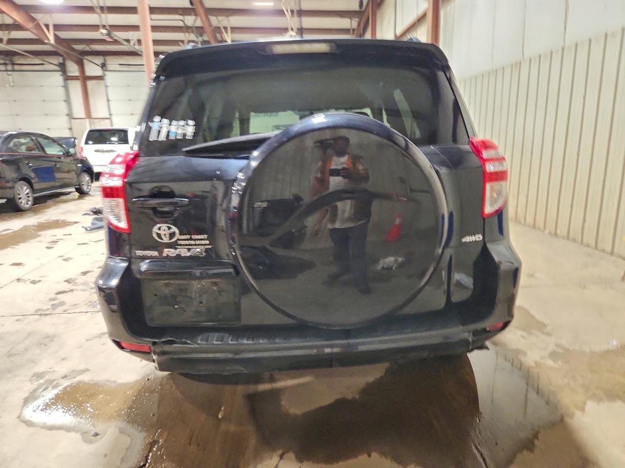 2010 Toyota Rav4 Base Black vin: JTMBF4DV5AD036667