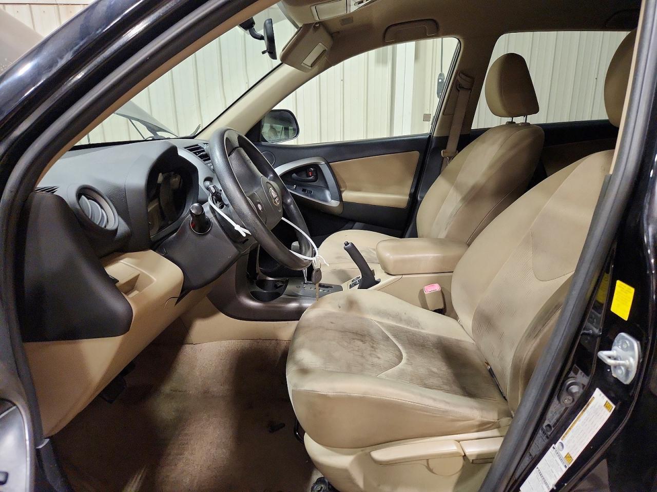2010 Toyota Rav4 Base Black vin: JTMBF4DV5AD036667