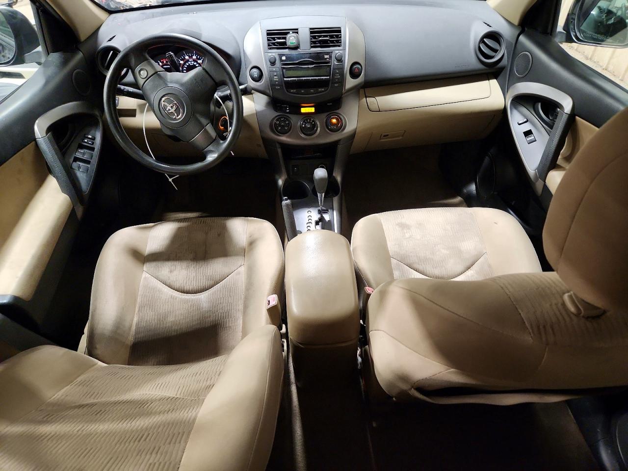 2010 Toyota Rav4 Base Black vin: JTMBF4DV5AD036667