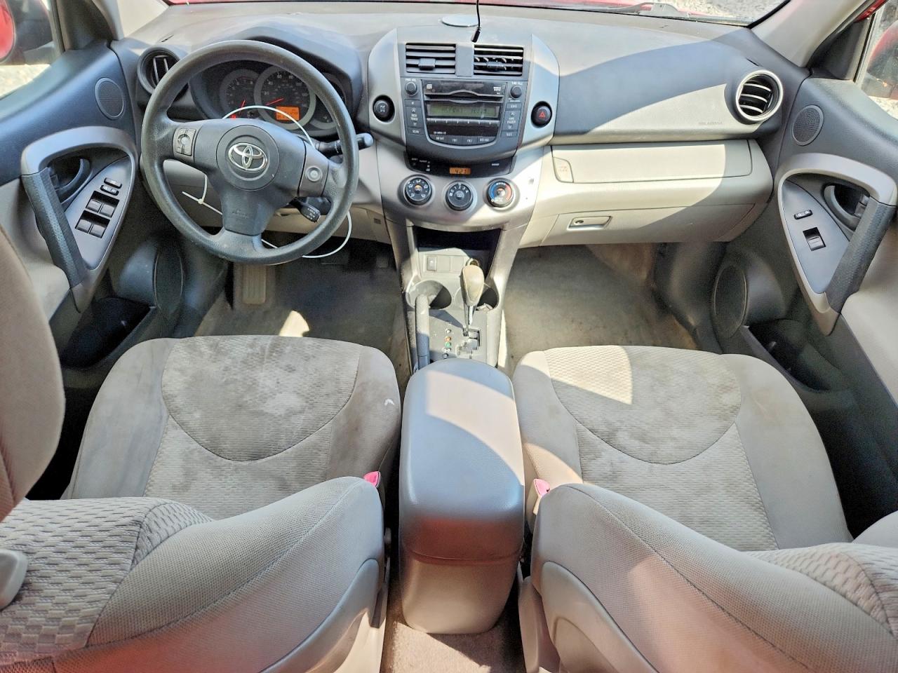2011 Toyota Rav4 Base Red vin: JTMBF4DV5B5041184