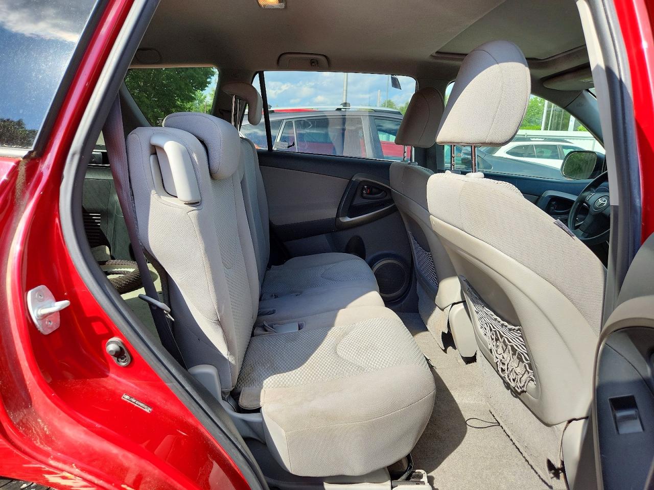 2011 Toyota Rav4 Base Red vin: JTMBF4DV5B5041184
