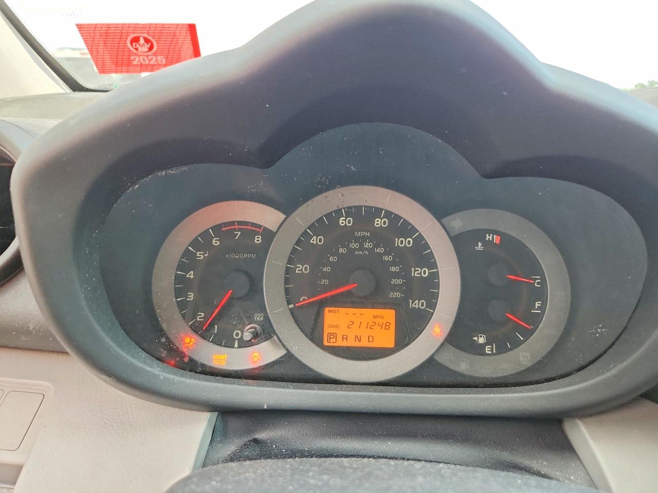 2011 Toyota Rav4 Base Red vin: JTMBF4DV5B5041184