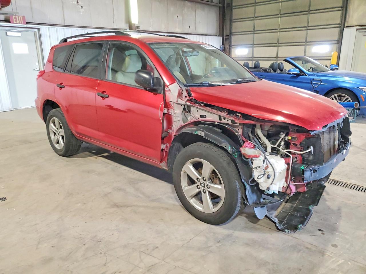 2010 Toyota Rav4 Base Бордовый vin: JTMBF4DV6A5030502