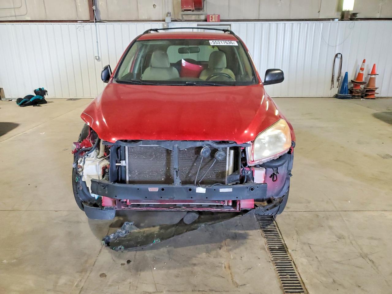 2010 Toyota Rav4 Base Бордовый vin: JTMBF4DV6A5030502