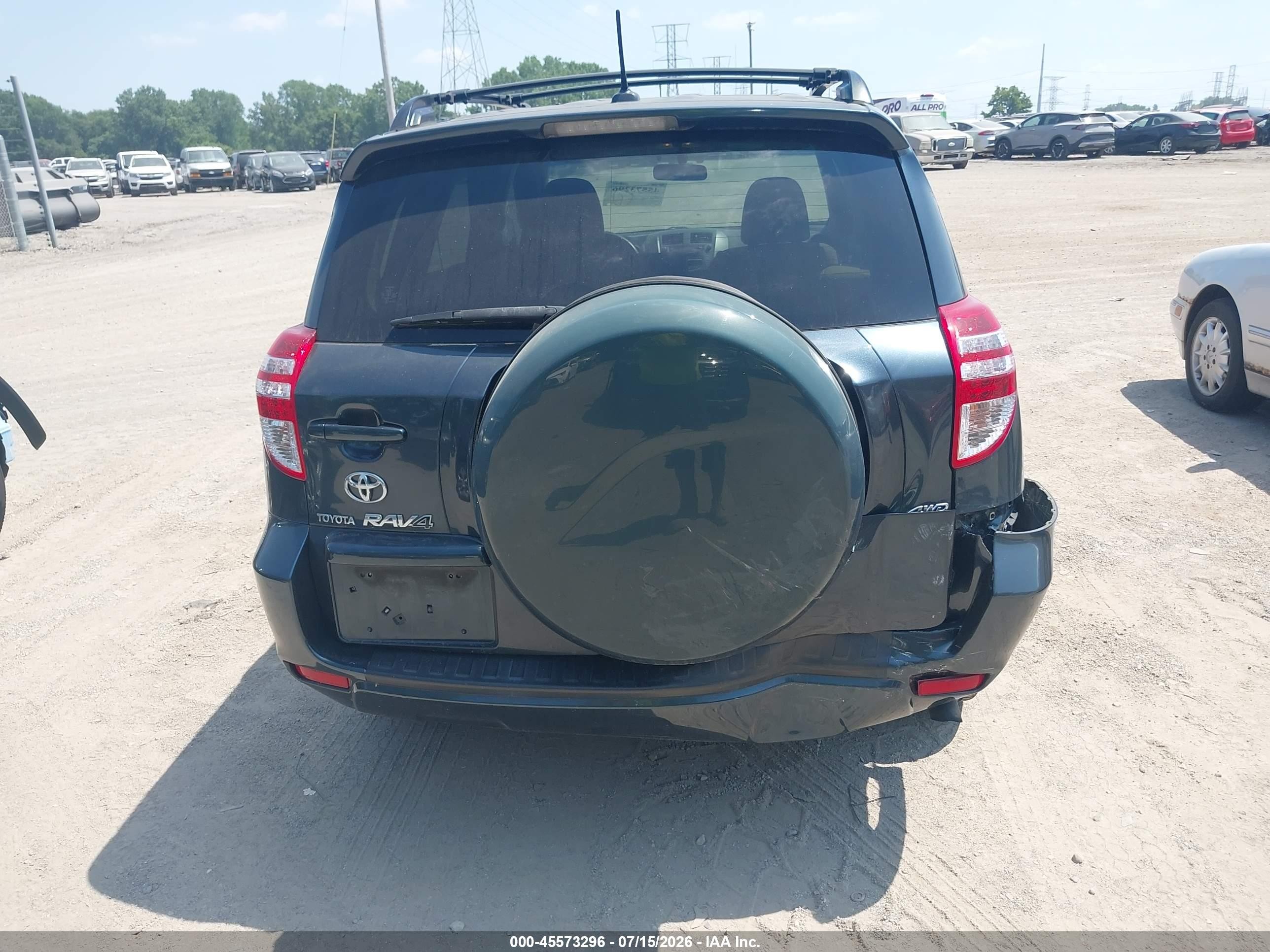2010 Toyota Rav4   Dark Blue vin: JTMBF4DV6A5037000