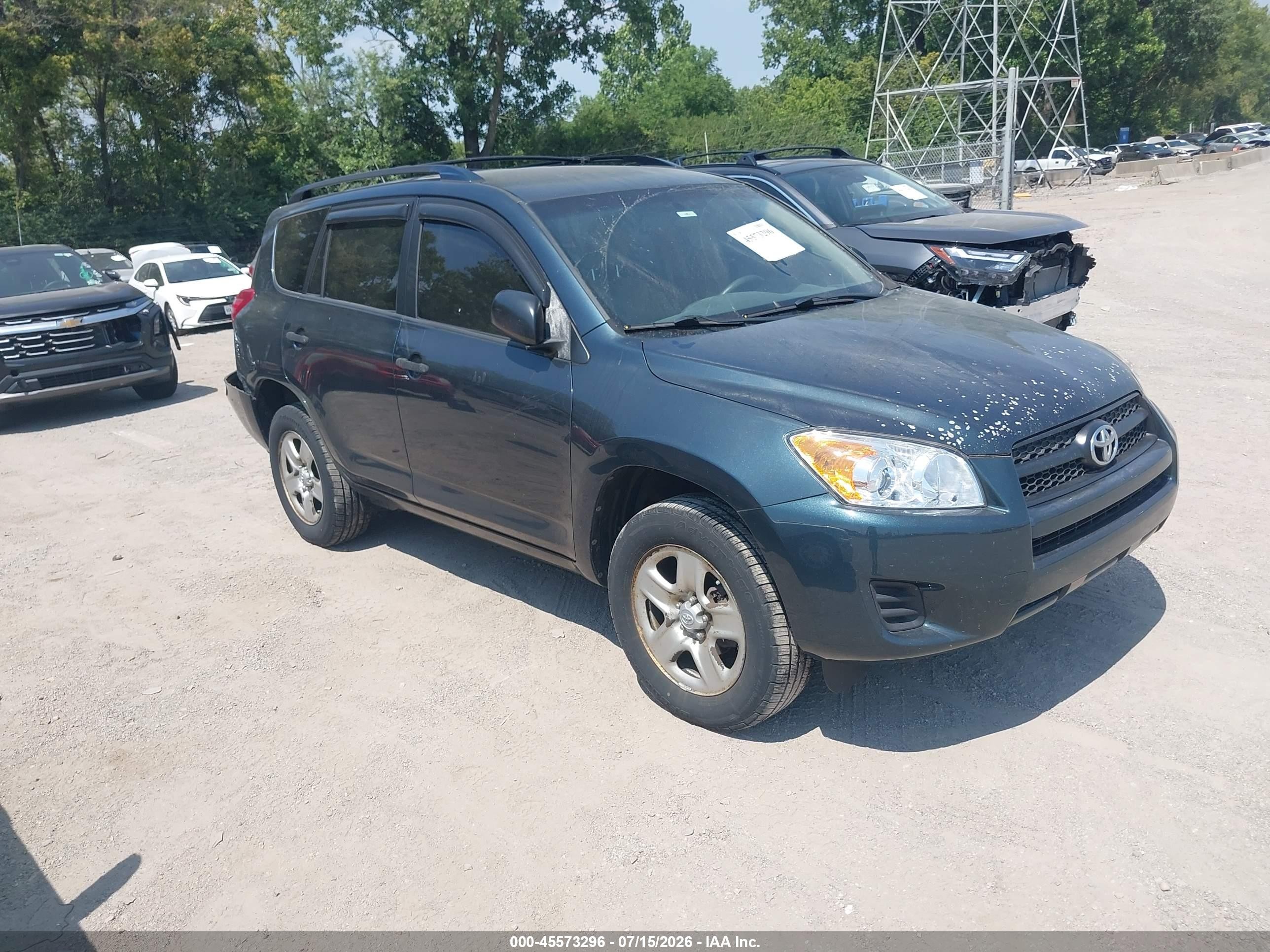 2010 Toyota Rav4   Dark Blue vin: JTMBF4DV6A5037000