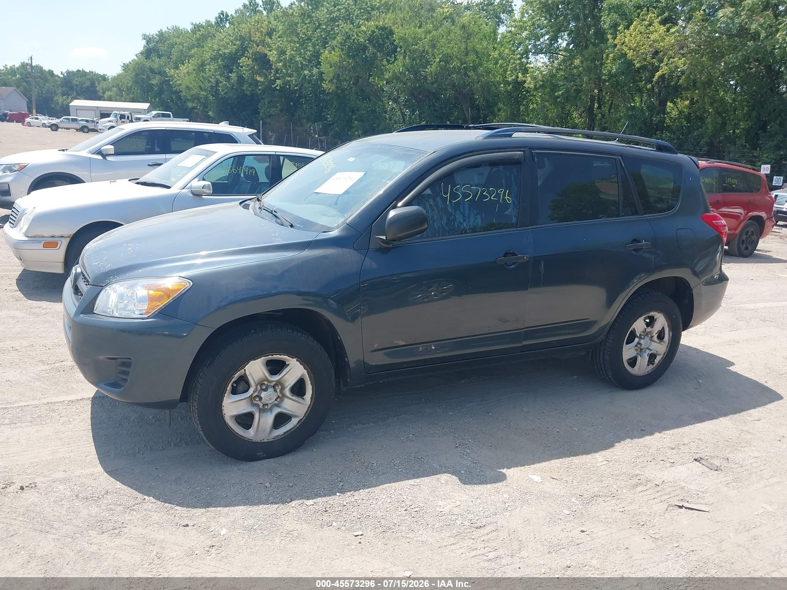 2010 Toyota Rav4   Dark Blue vin: JTMBF4DV6A5037000