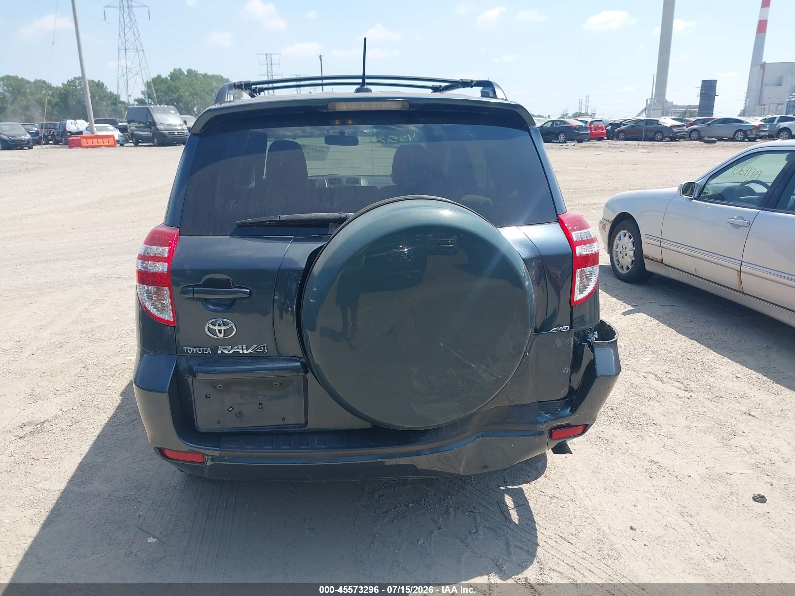 2010 Toyota Rav4   Dark Blue vin: JTMBF4DV6A5037000