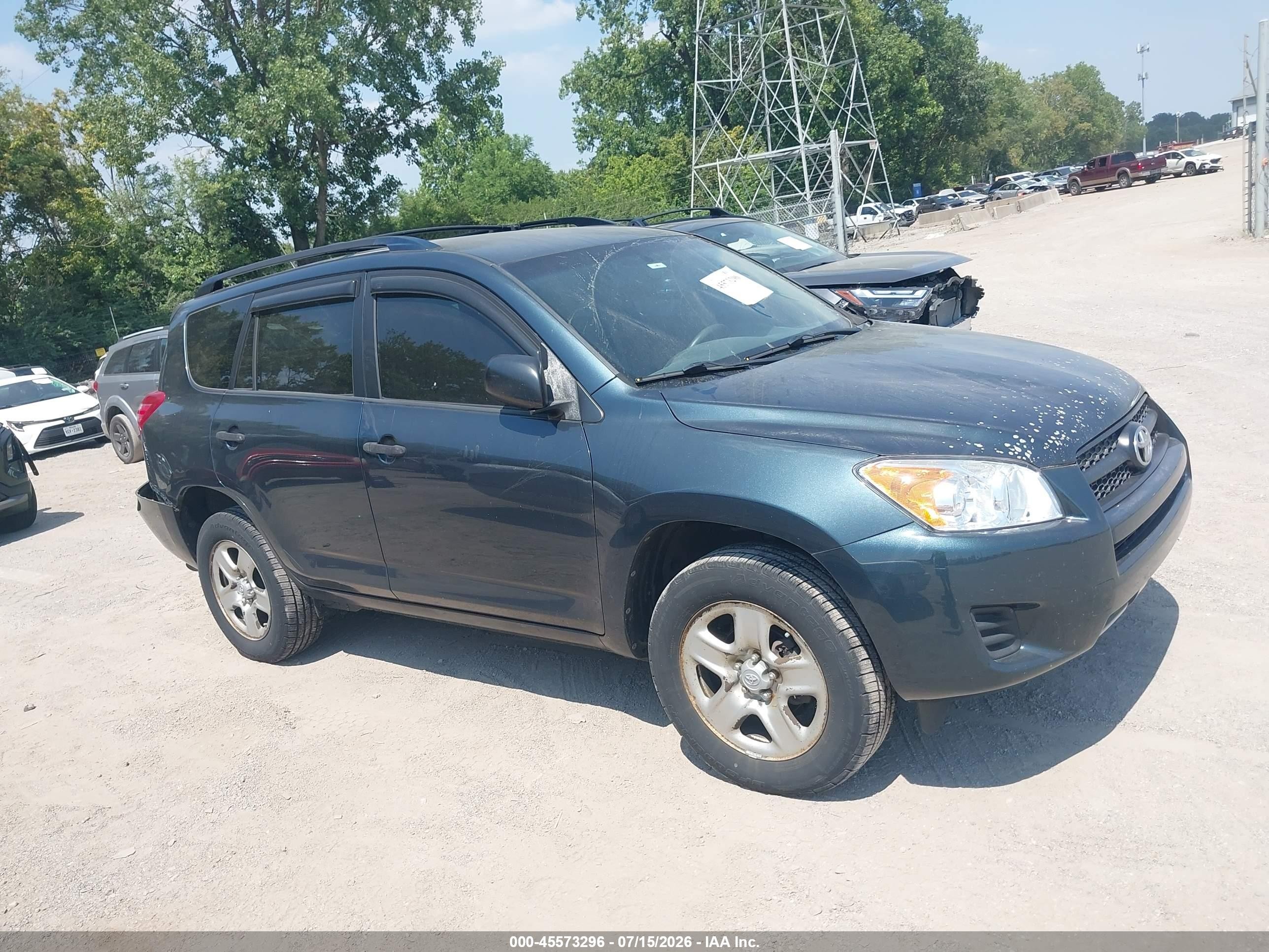 2010 Toyota Rav4   Dark Blue vin: JTMBF4DV6A5037000