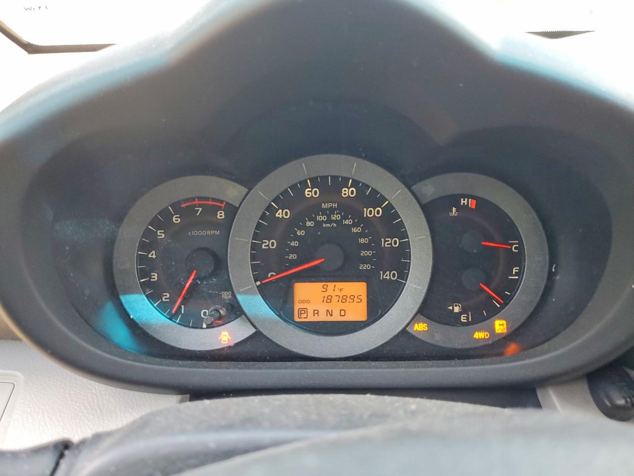 2010 Toyota Rav4 Base Silver vin: JTMBF4DV6AD024513