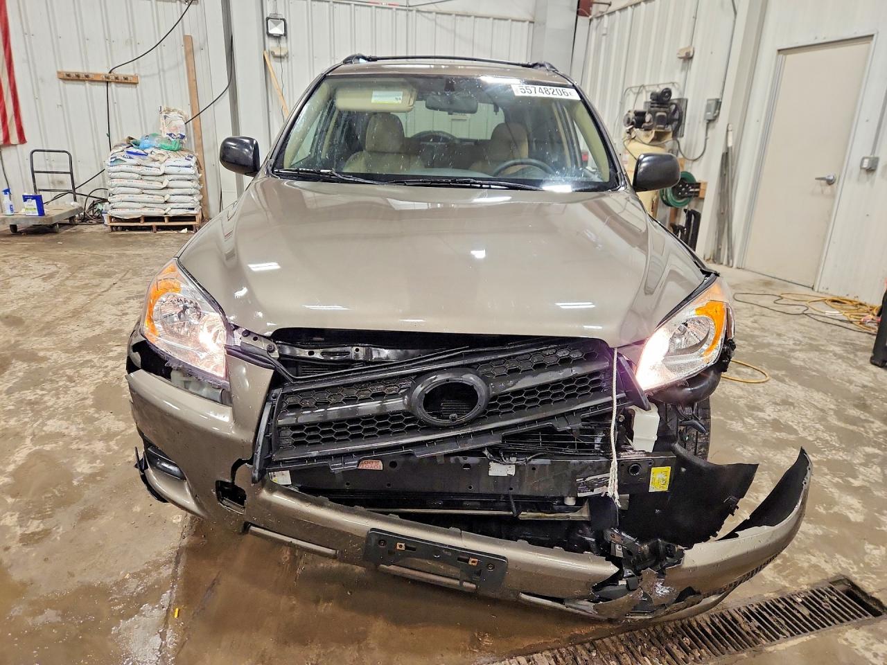 2010 Toyota Rav4 Base Brown vin: JTMBF4DV6AD027590