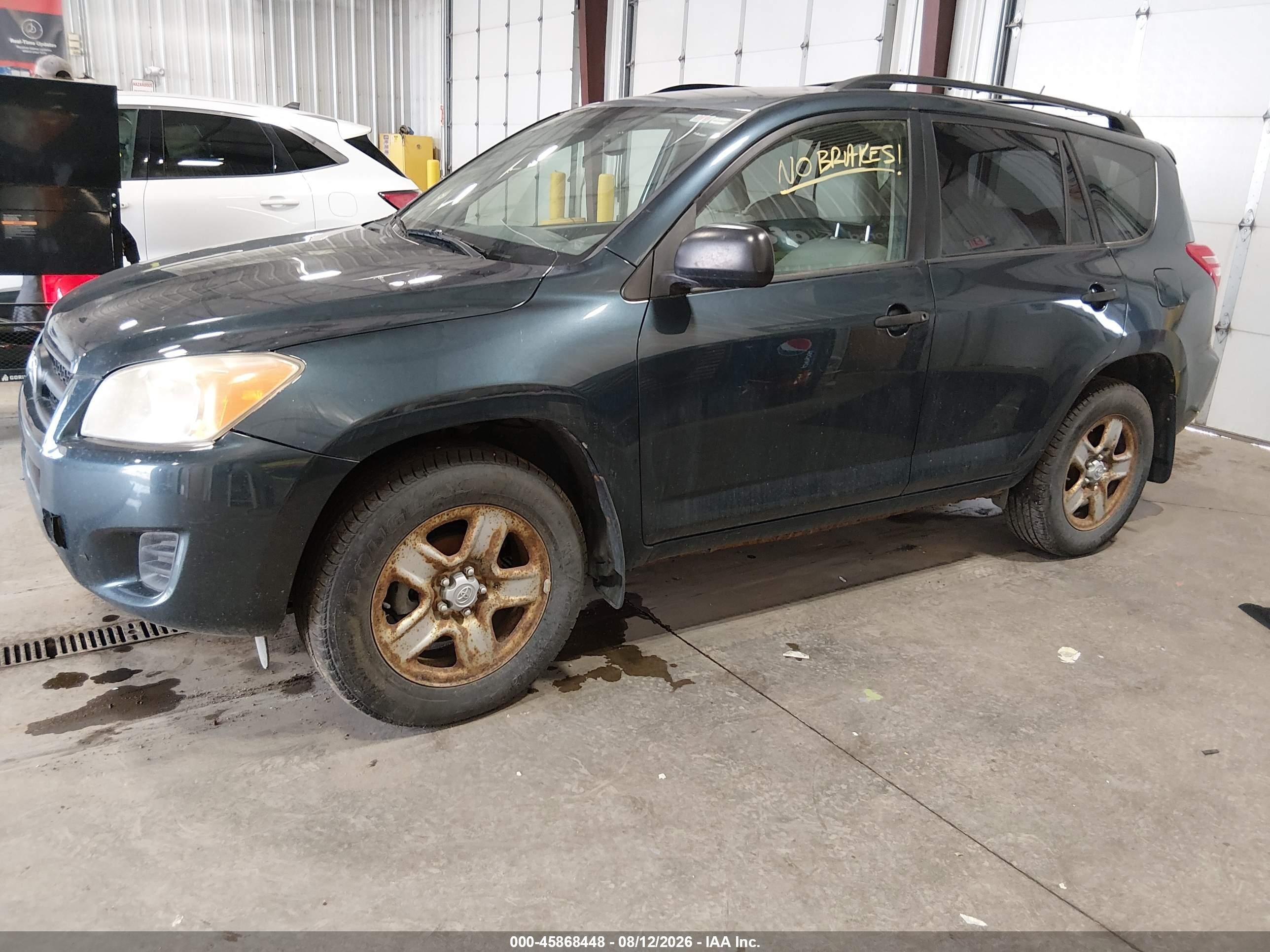 2010 Toyota Rav4   Blue vin: JTMBF4DV6AD029324
