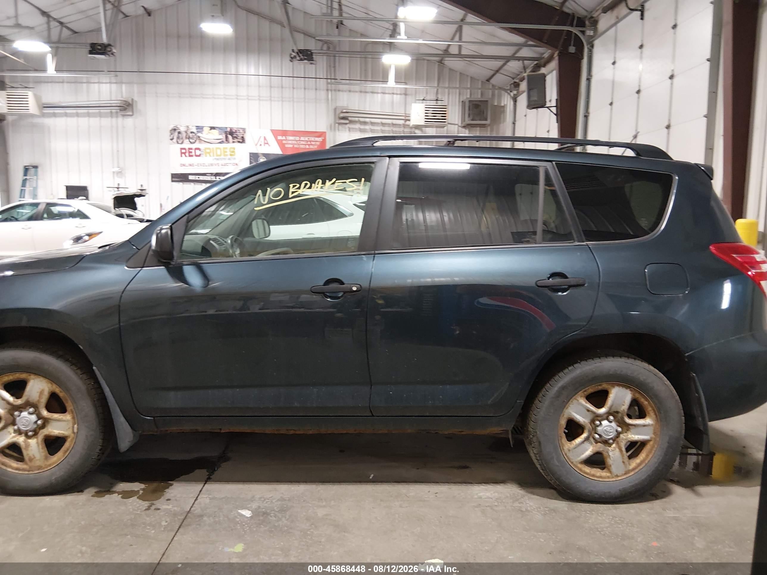 2010 Toyota Rav4   Blue vin: JTMBF4DV6AD029324