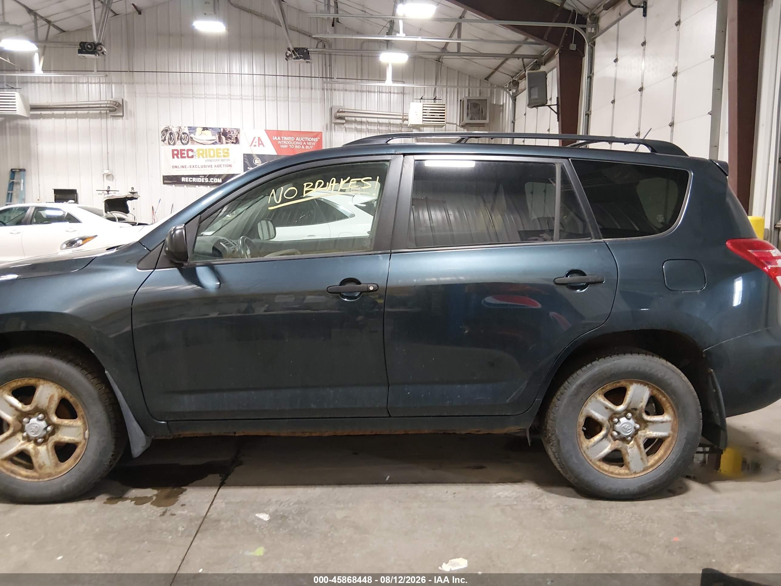 2010 Toyota Rav4   Blue vin: JTMBF4DV6AD029324