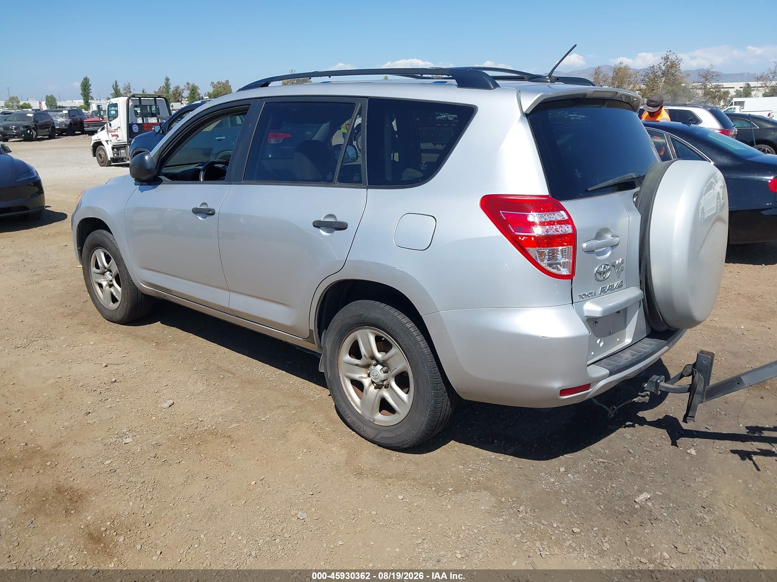 2010 Toyota Rav4   Silver vin: JTMBF4DV6AD032255