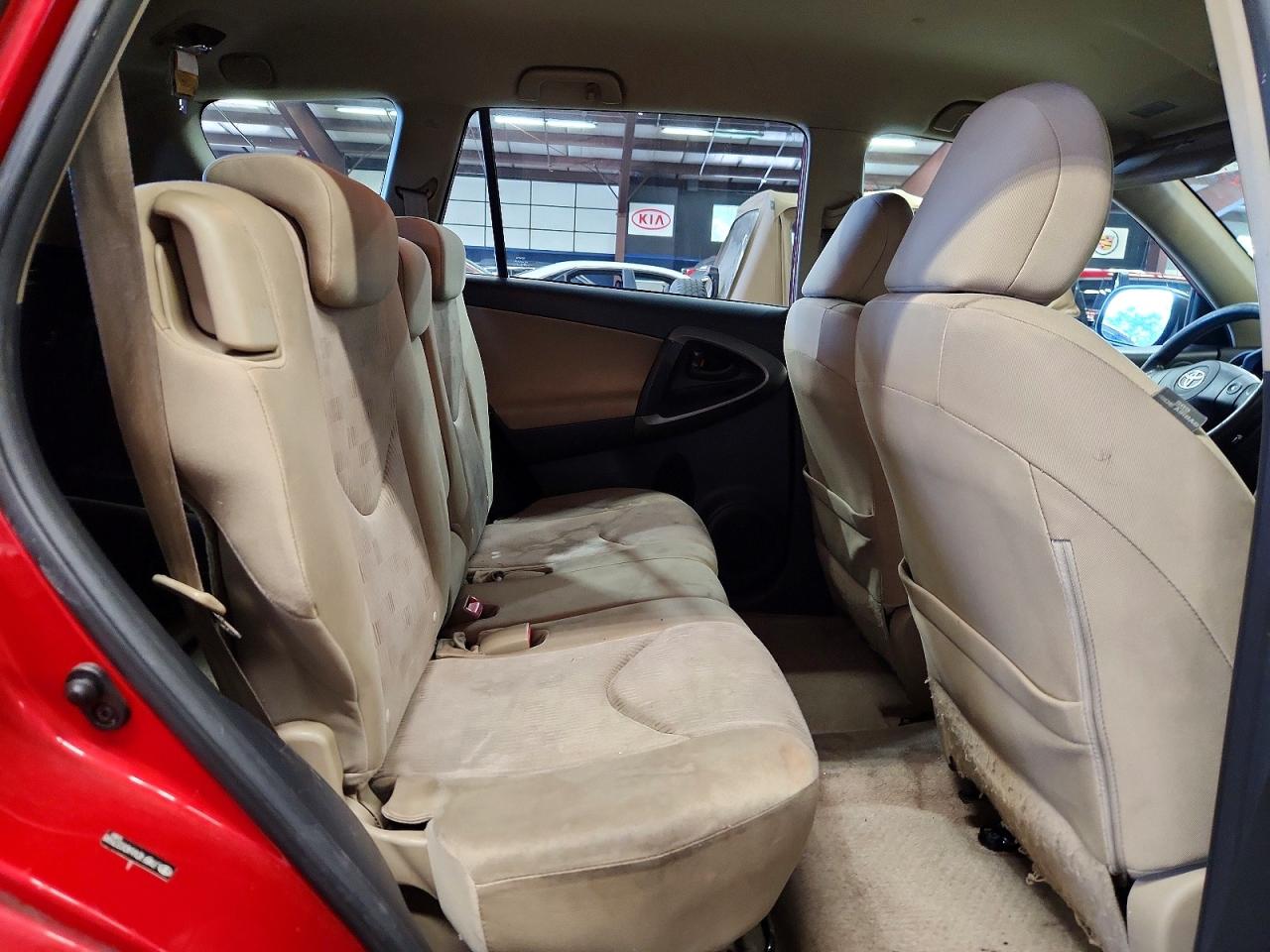 2010 Toyota Rav4 Base Red vin: JTMBF4DV6AD037598