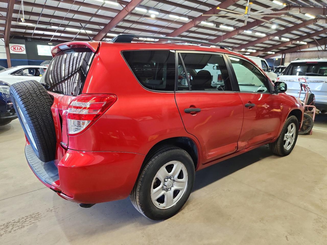 2010 Toyota Rav4 Base Red vin: JTMBF4DV6AD037598