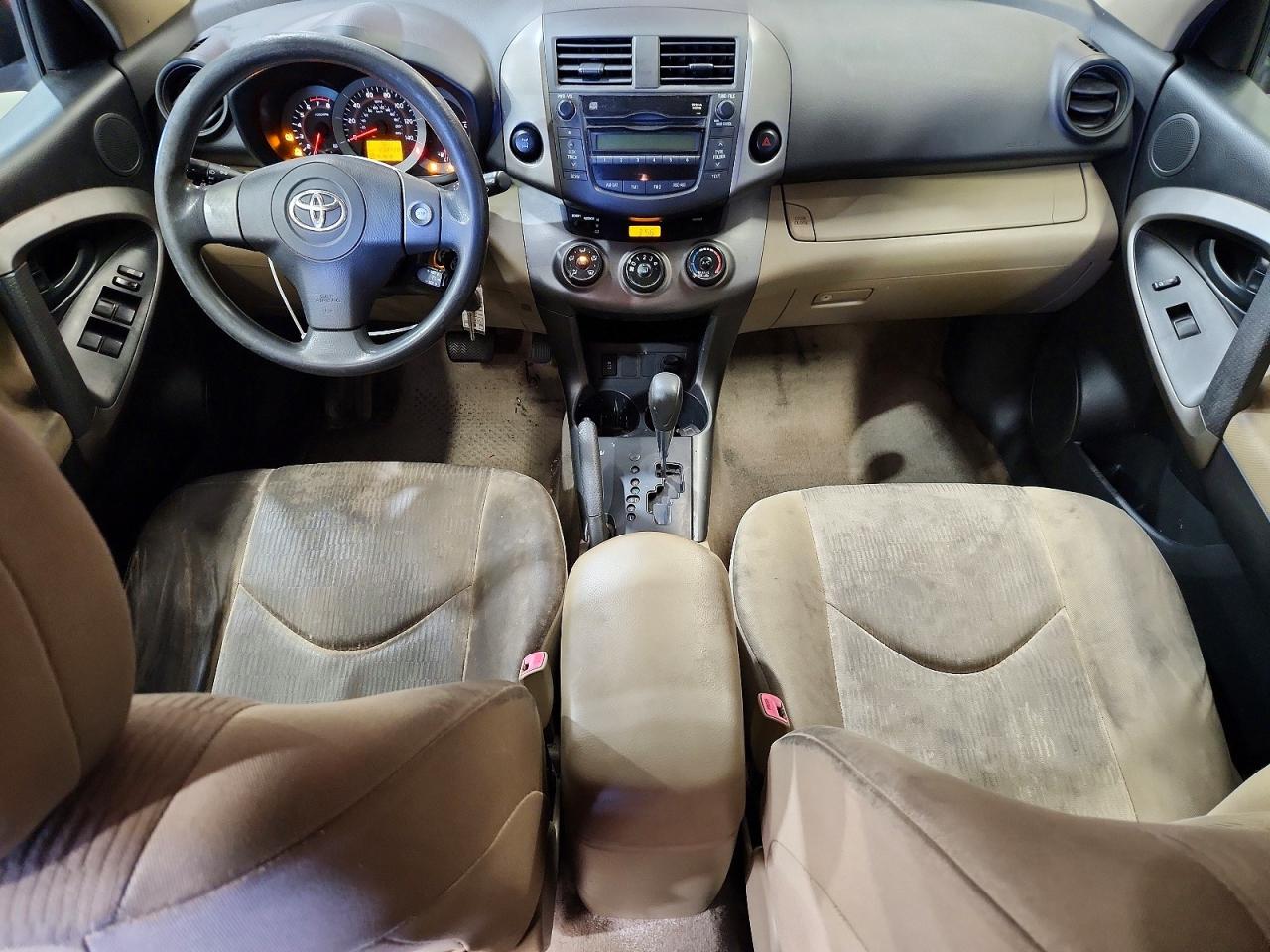 2010 Toyota Rav4 Base Red vin: JTMBF4DV6AD037598